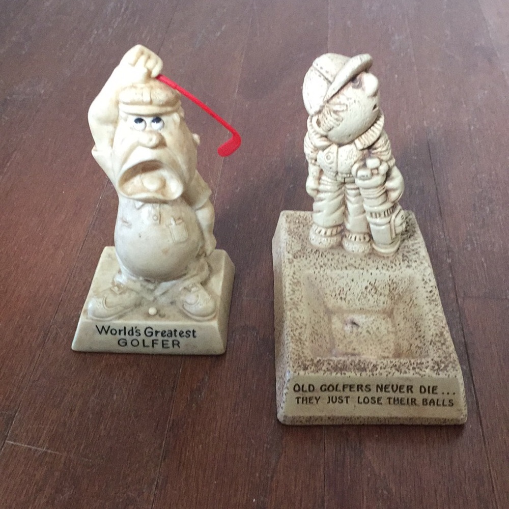 Golf what nots decor